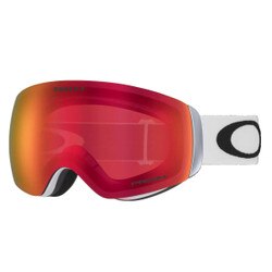 Oakley Flight Deck XM Goggle in Matte White with Prizm Torch Iridium